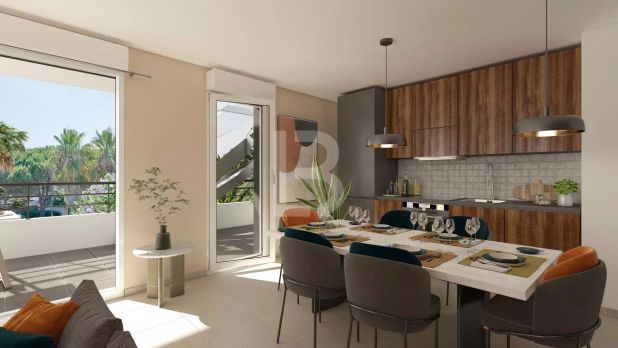 Villeneuve-Loubet Apartment 4 Rooms, 90.6 m²